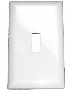 Snap On Switch Plate - White