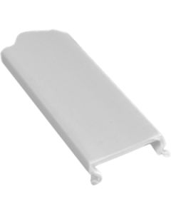 Snap In Screw Cover White 8'