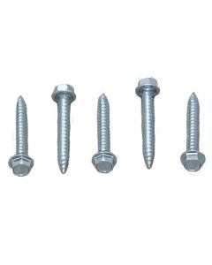 1" Hex Screw Zinc 100 Box