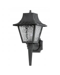 CARRIAGE PORCH LIGHT BLACK