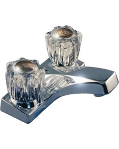 4" LAVATORY 2-KNOB FAUCET