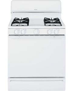 HOTPOINT GAS RANGE WHITE