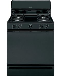 HOTPOINT GAS RANGE BLACK