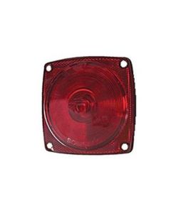Red Tail Light Lens