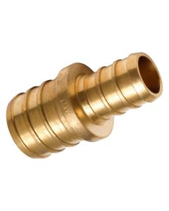 BRASS 1/2" BARBED x 3/8" BARBE