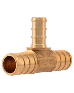 BRASS 1/2" BARBED x 3\8" BARBE