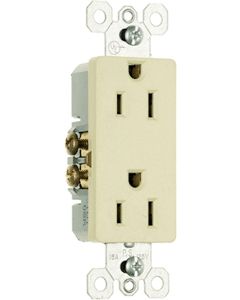In-Line Receptacle - Ivory