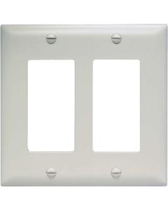Wall Plate - Screw-On White -