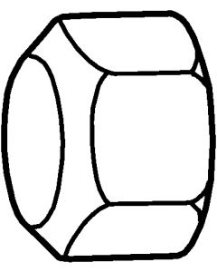 FLARE CAP 1/4