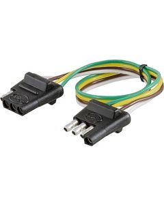 4-Way Flat Connector 12" Wire