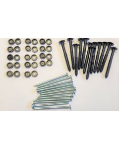 SHUTTER HARDWARE KIT BLACK