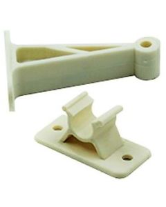 3" Door Holdback, Col. White