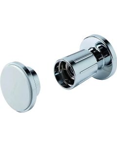 Chrome Shower Rod Ends