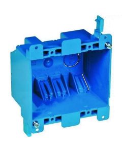 2-Gang PVC Outlet Box