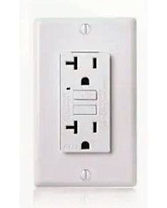 20amp GFI Receptacle White