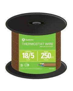 18/5 Brown Solid T-Stat Wire