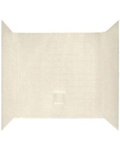 Tub Wall 5pc Garden Tub, Bone