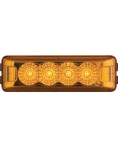 4 LED MIROFLEX THIN LINE;AMBER