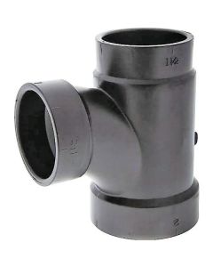 ABS SANITARY TEE 2x1-1/2x1-1/2