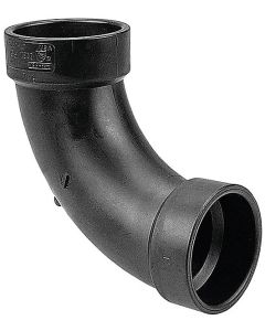 ABS 90° ELBOW 3" LONG SWEEP