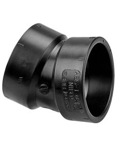 ABS 22° ELBOW 1-1/2"
