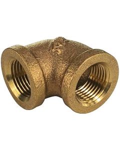 3/8" Brass 90° Female Elbow