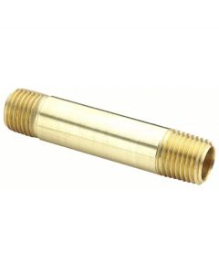 Brass Nipple 1/4" x 1-1/2"