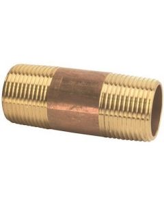 Brass Nipple 1/4" x 3"