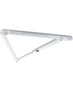 Folding Shelf Bracket, White