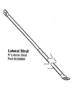 XI2-24 5' Lateral Strut (New)