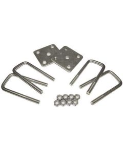 U-Bolt Kit 2" Square x 6"