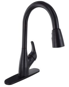Kitchen Faucet w/ Spray, 8"
