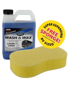 RV Wash & Wax, 64oz Bottle