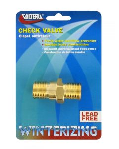 Check Valve MPT x MPT, Carded