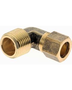 3/8" M Compression Elbow