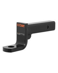 BALL MOUNT, 4" DROP, HOLLOW SH