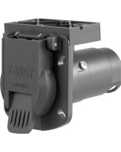 7 WAY RV SOCKET WITH MOUNTING