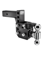 Tow & Stow 6" Dual Ball Pintle