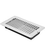 4"x8" Floor Register White