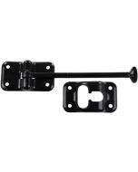 6" T-Style Door Holder, Black