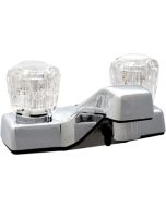 4" Lavatory Faucet, 2 Knob
