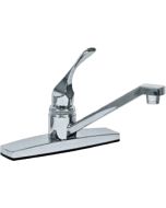 SINGLE LEVER W/SPRAY PLASTIC (